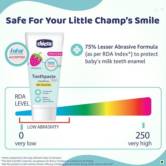 88890 TOOTH PASTE STRAWBERRY 1-6Y