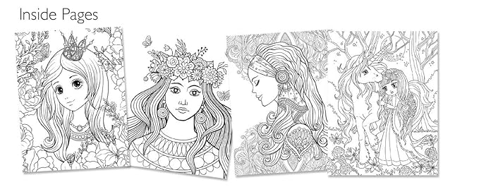 COLOURING KIT PRINCESS - Mamadada