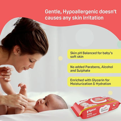 BABY SKINCARE WIPES 72 SHEETS
