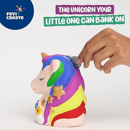 FEVICREATE UNICORN MONEY BANK KIT