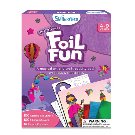 FOIL FUN UNICORN & PRINCESS