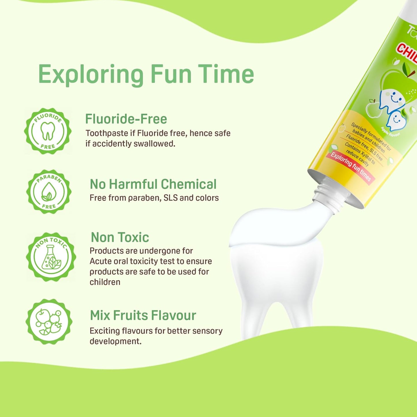 PG-CHILD TOOTHPASTE APPLE 45G