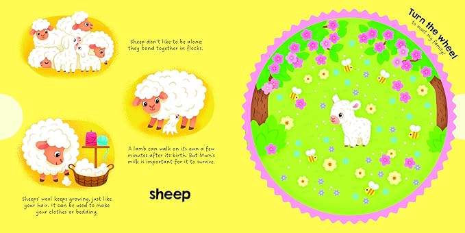 MY MAGIC WHEELS-FARM ANIMALS - Mamadada