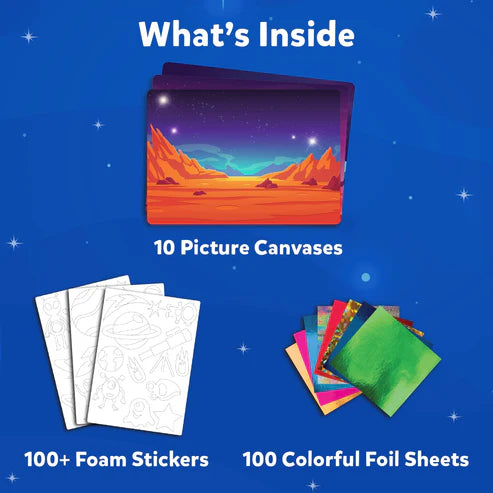 FOIL FUN UP IN SPACE