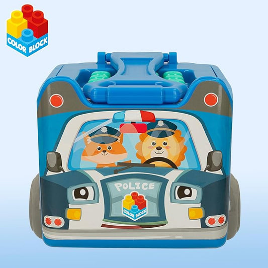 9962 BUILDING BLOCKS POLICE CAR 30PCS