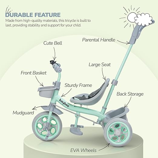 Baybee Tricycle - S. Green