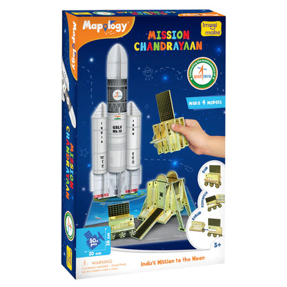 Mapology Mission Chandrayaan – 4-in-1 Space Exploration Model Kit