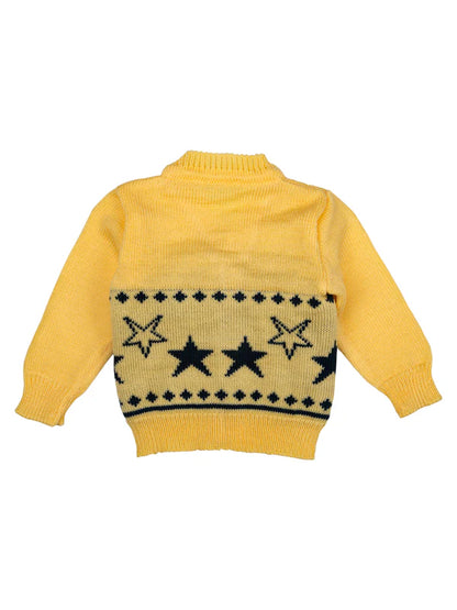 Sweater Cap / Mitton / booties / Yellow LA