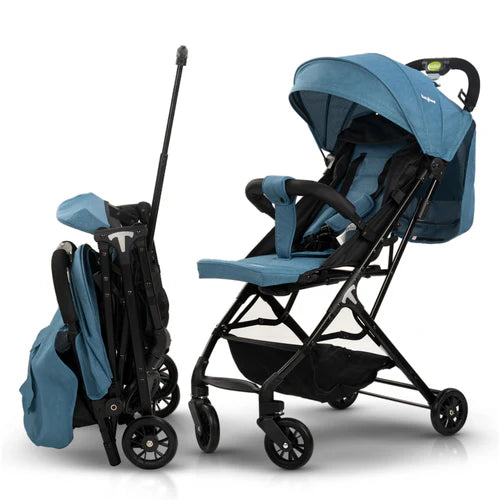 Baybee Infant Baby Pram Stroller for Newborn Babies with Metal Frame, 3-Position Adjustable