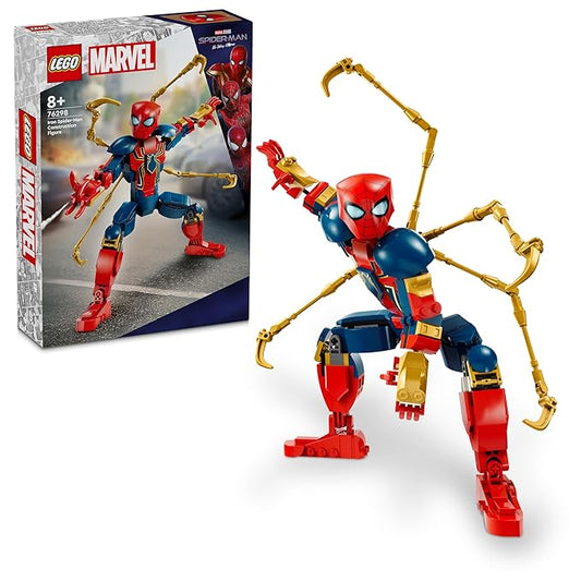 76298 IRON SPIDER MAN CONSTRUCTION FIG