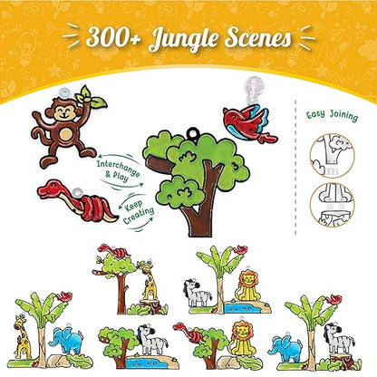 IMWA04(WINDOW ART JUNGLE)