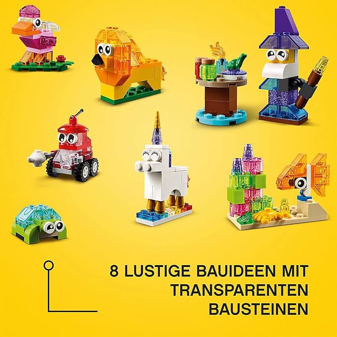 11013 CREATIVE TRANSPARENT BRICKS
