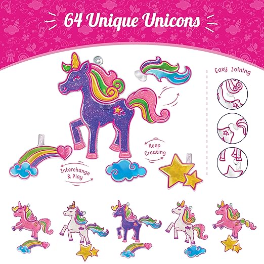 IMWA03(WINDOW ART UNICORN)