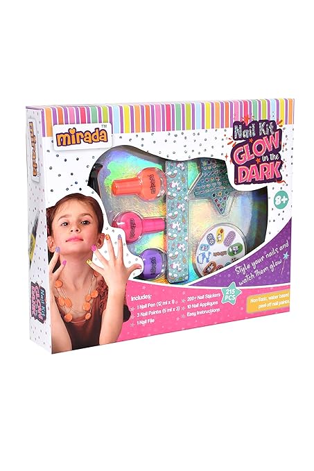 507N-GLOW IN D DARK NAIL KIT