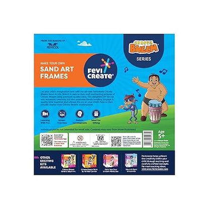 FEVICREATE CHHOTA BHEEM SAND SEQUIN KIT