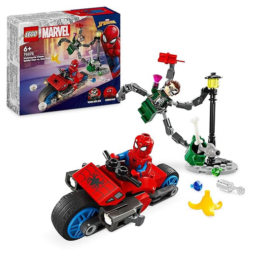 76275 MOTORCYCLE CHASE SPIDER MAN