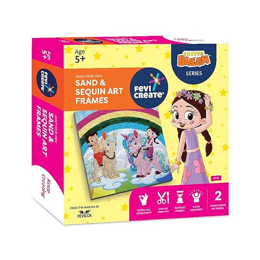 FEVICREATE CHHOTA BHEEM SAND ART KIT