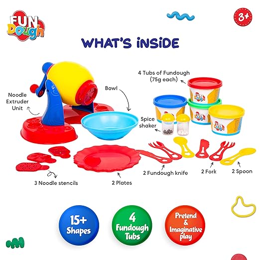 Funskool Noodle Party, Play Set for Kid - Mamadada