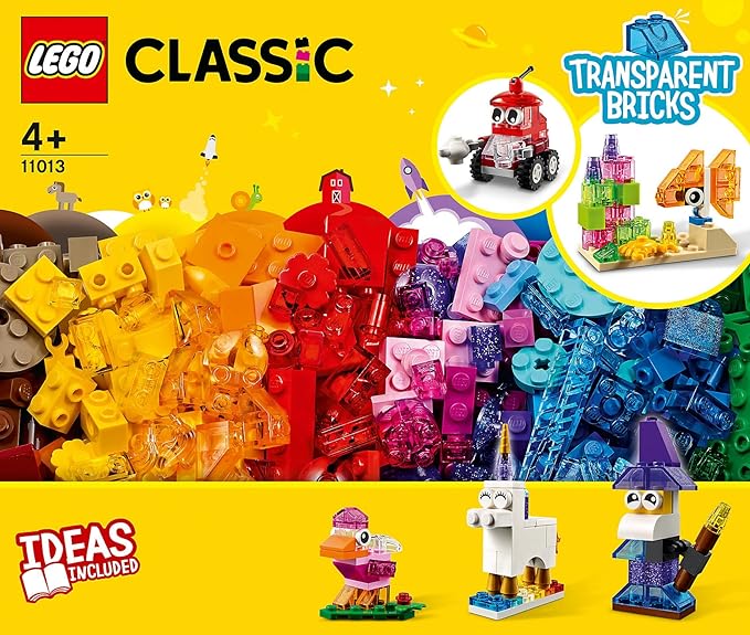 11013 CREATIVE TRANSPARENT BRICKS