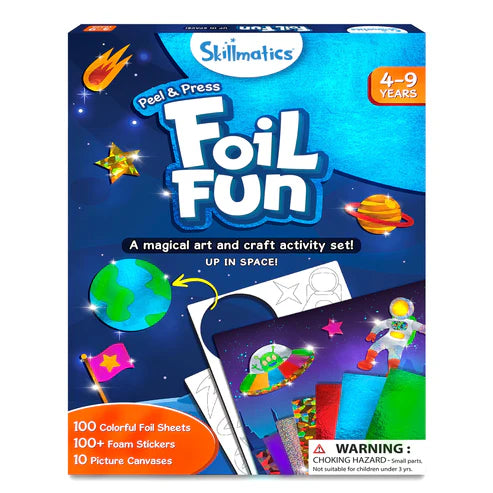 FOIL FUN UP IN SPACE