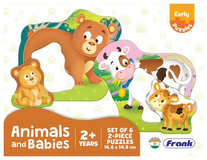 Animals and Babies Puzzle