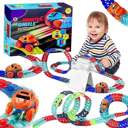 157 MONSTER WHEELS(W) TRACK163PC