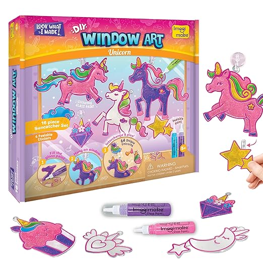 IMWA03(WINDOW ART UNICORN)