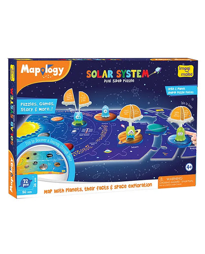 Imagimake Mapology Solar System Multicolour - 72 Pieces