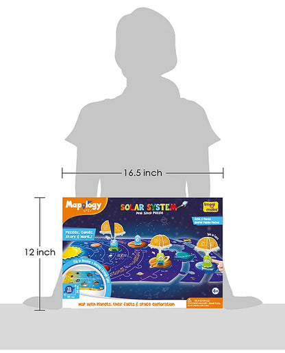Imagimake Mapology Solar System Multicolour - 72 Pieces