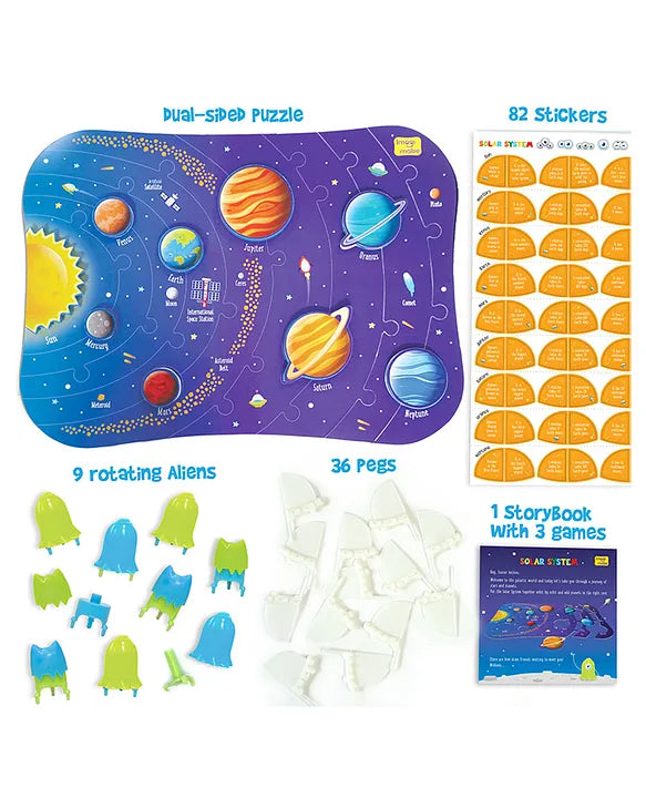 Imagimake Mapology Solar System Multicolour - 72 Pieces