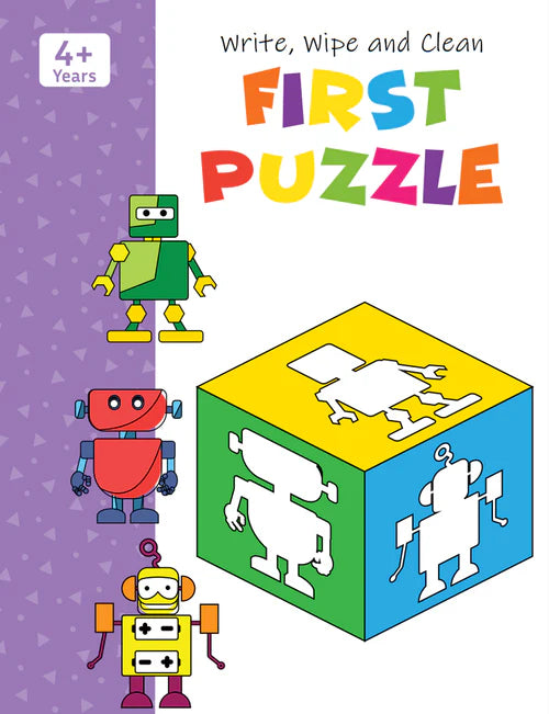 WIPE & CLEAN FIRST PUZZLE - Pegasus