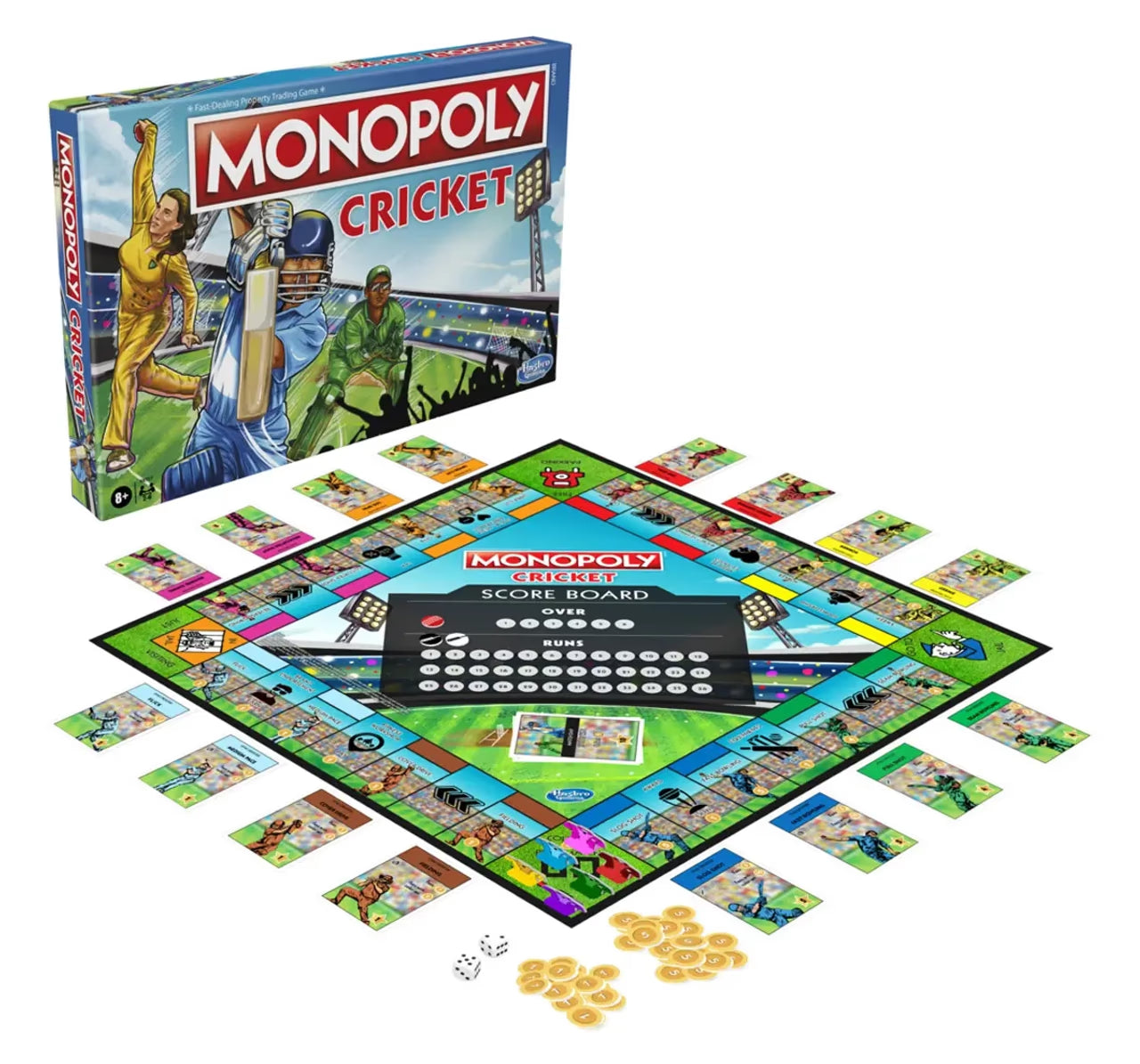 Monopoly Cricket Board Game Board Game - Mamadada