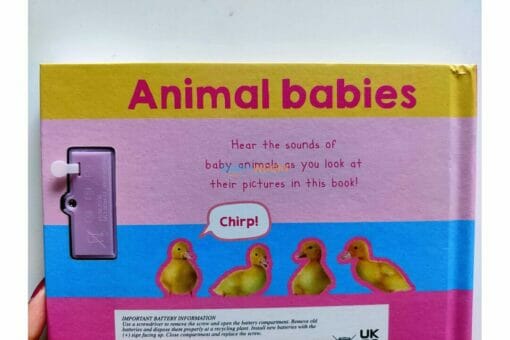 Shree books Animal Babies Sound Book- Interactive Fun for Little Learners