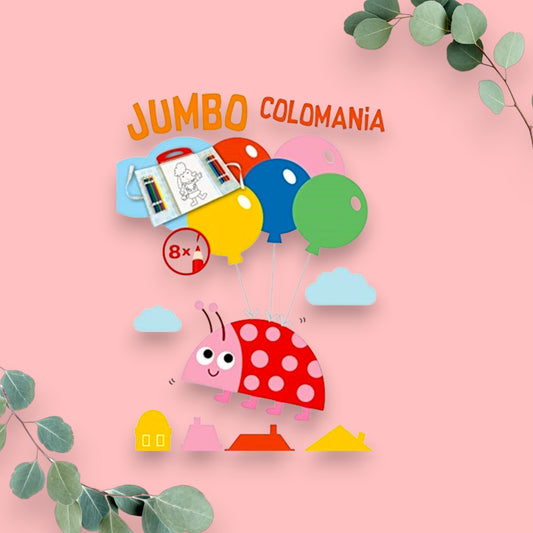JUMBO COLOMANIA RED - Mamadada