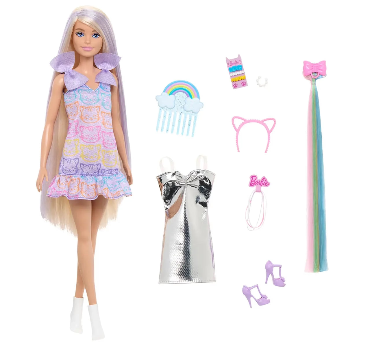 Barbie Fun & Fancy Doll with Accessories – Sparkle, Style & Playtime Magic! - Mamadada