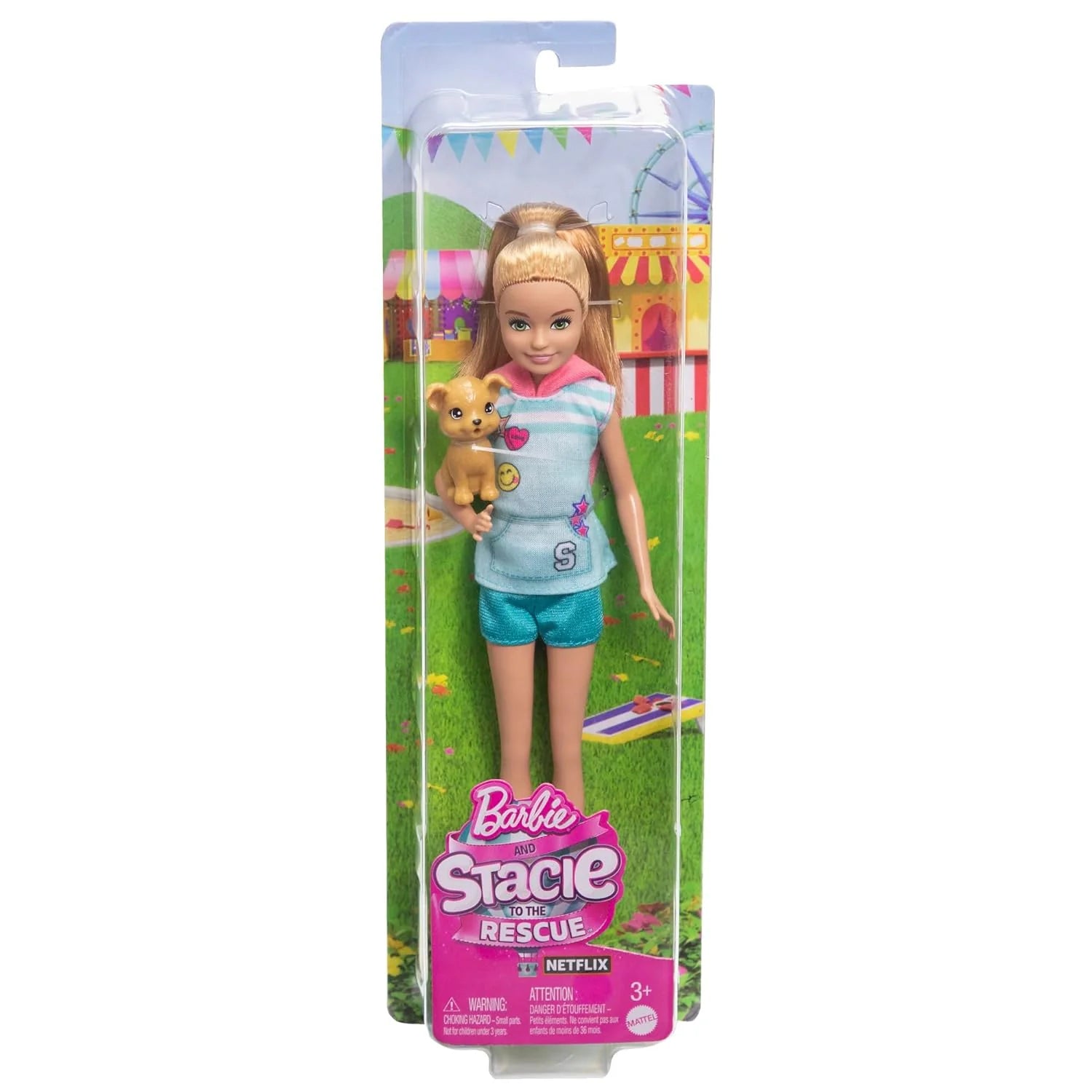 Barbie & Stacie to the Rescue Doll (Netflix Series) - Mamadada