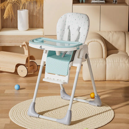 Marshmallow lite High Chair - 6 Level Height Adjustment, 3 Recline modes, Adjustable