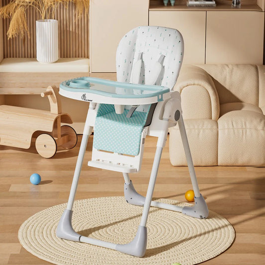 Marshmallow lite High Chair - 6 Level Height Adjustment, 3 Recline modes, Adjustable