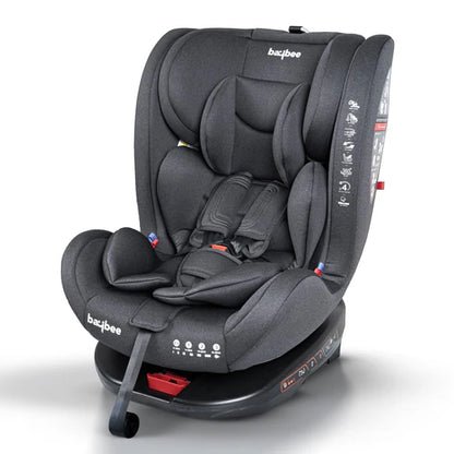 Baybee Convertible Car Seat for Baby 0 to 12 Years ISOFIX, 3 Position Recline - Mamadada