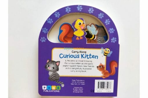CARRY ALONG CURIOUS KITTEN