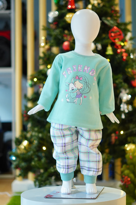 Winter Wear Sky Blue Rabbit Tinyo-90690
