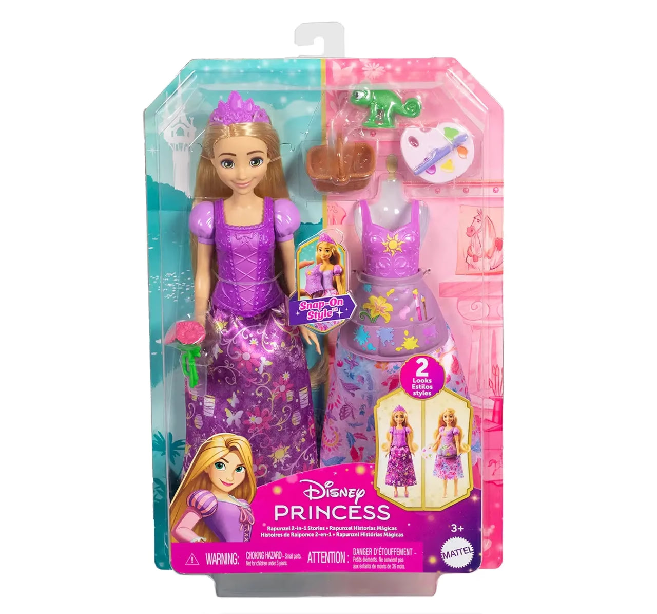 Disney Princess Rapunzel 2-in-1 Style Doll - Mamadada