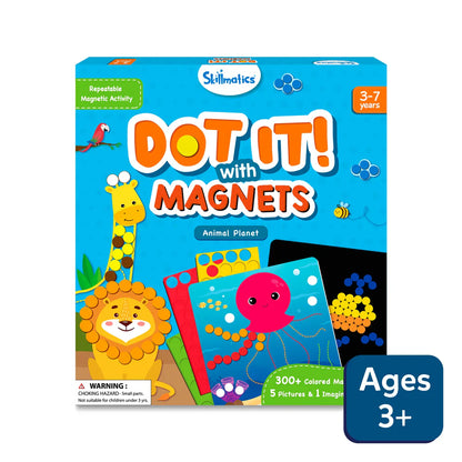 SKILLMATICS-DOT IT MAGNETS ANIMAL PLANET