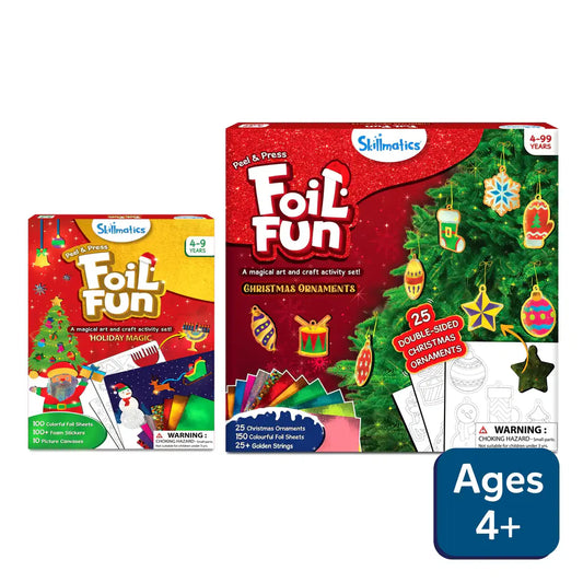 FOIL FUN CHRISTMAS ORNAMENTS