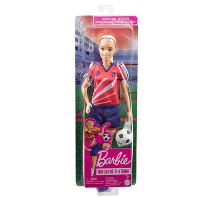 Barbie Soccer Red Doll