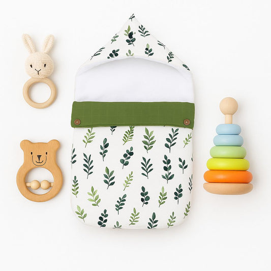 GREEN LEAF-BABY BED