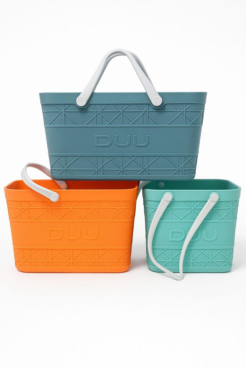 DUU Modern Multipurpose Baskets with Soft Handles