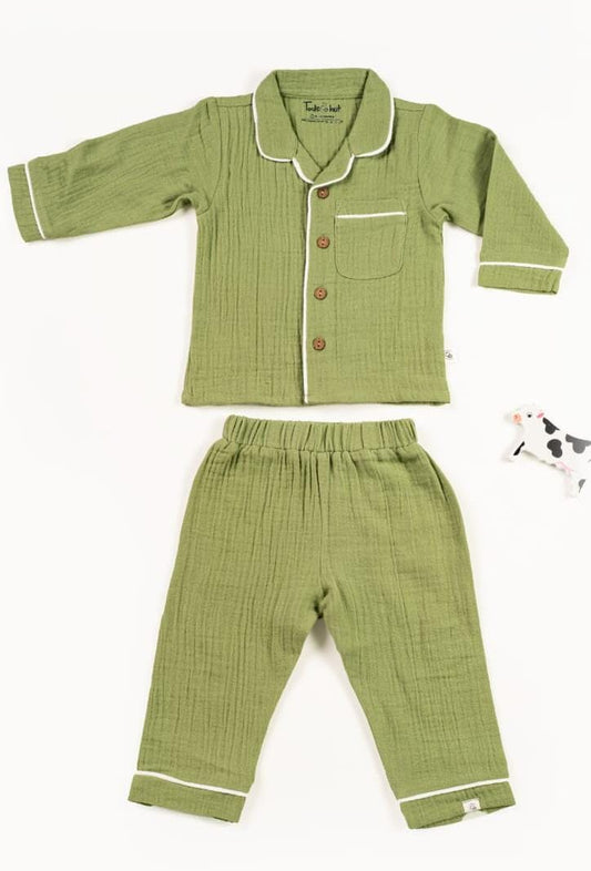 Platachio Night Suit - Mamadada