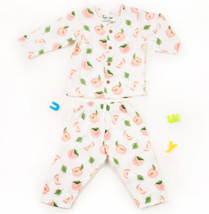 Peachy Peach Night Suit