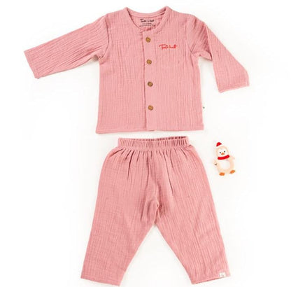 Baby PInk Night Suit
